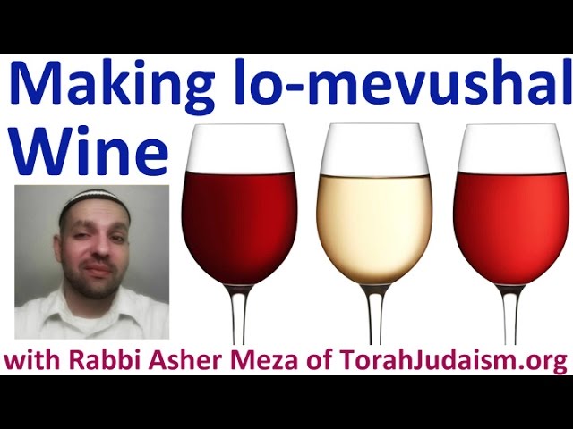 Making non-cooked Jewish wine