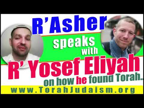 R’ Asher speaks with R’ Yosef Eliyah