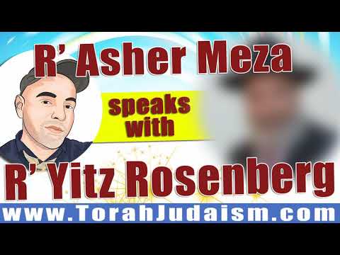 R’ Asher speaks with R’ Yitz Rosenberg
