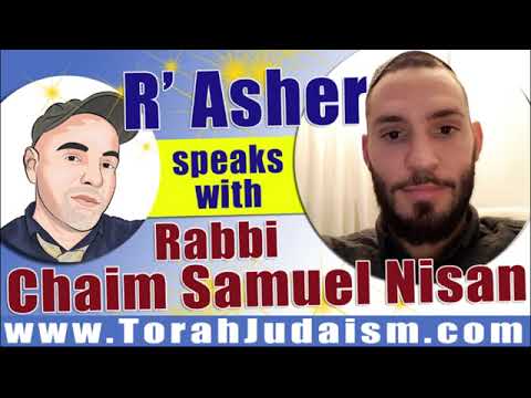 R’ Asher speaks with R’ Chaim Samuel Nisan