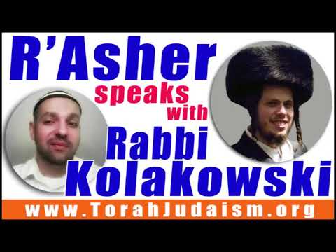 R’ Asher speaks with R’ Kolakowski