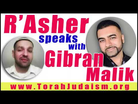 R’ Asher speaks with Gibran Malik