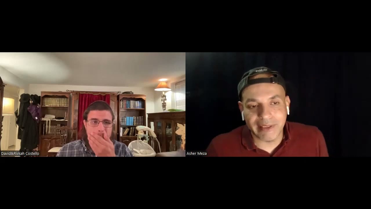 R’ Asher speaks with David Costello