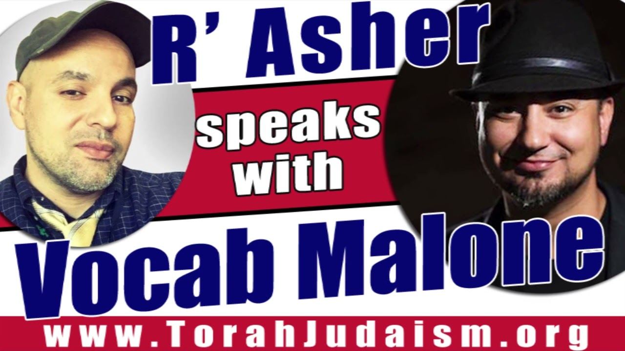 R’ Asher speaks with Vocab Malone