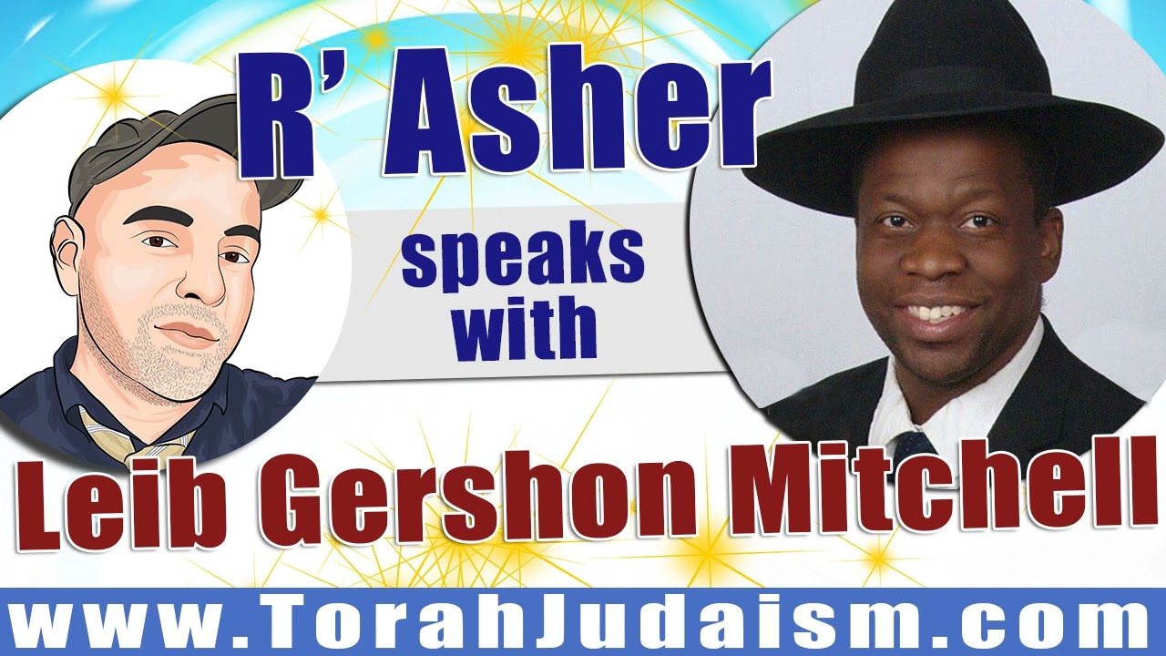 R’ Asher speaks with Leib Gershon Mitchell