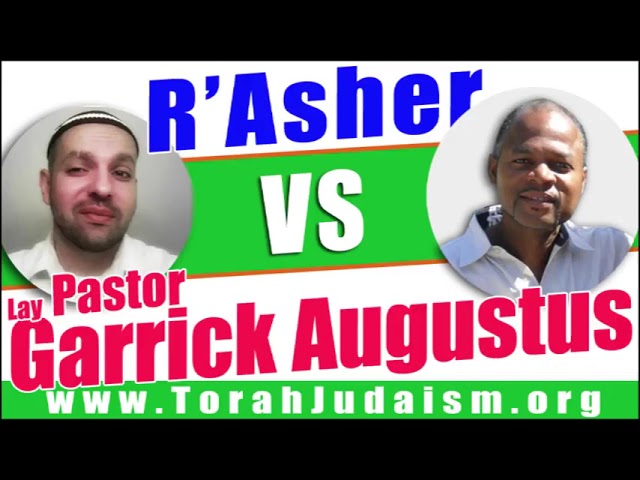 R’ Asher speaks with Garrick Augustus
