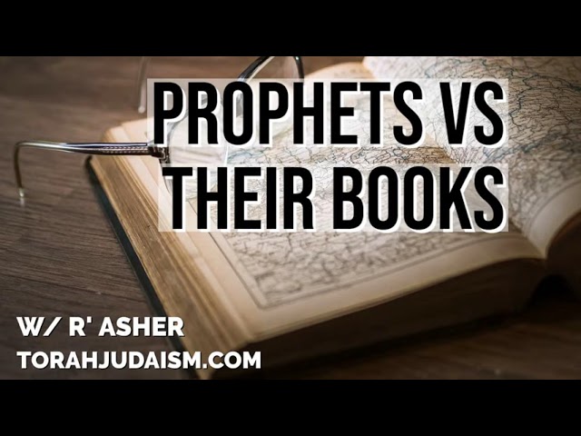 Prophets vs Thier Books