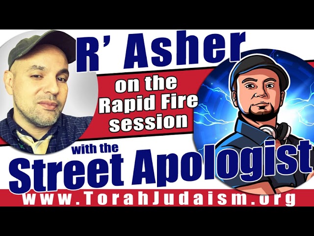 R’ Asher with the Street Apologist