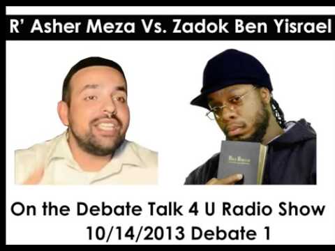 R’  Asher Meza debates Zadok Ben Israel, Debate 1