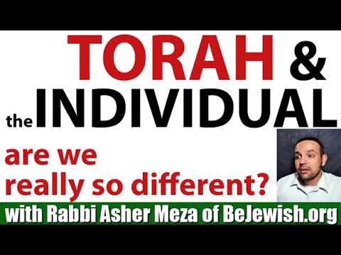 Torah and the Individual