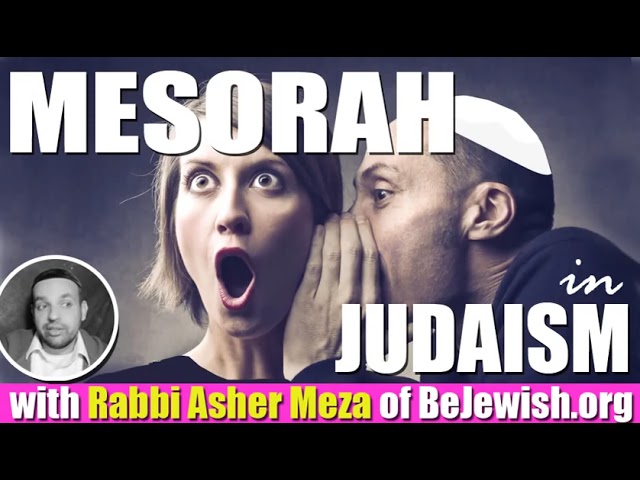 Mesorah in Judaism