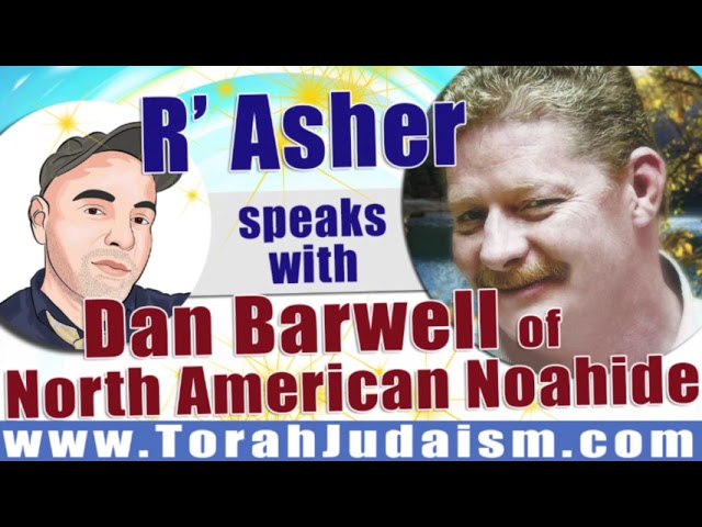 R’ Asher speaks with a Dan Barwell