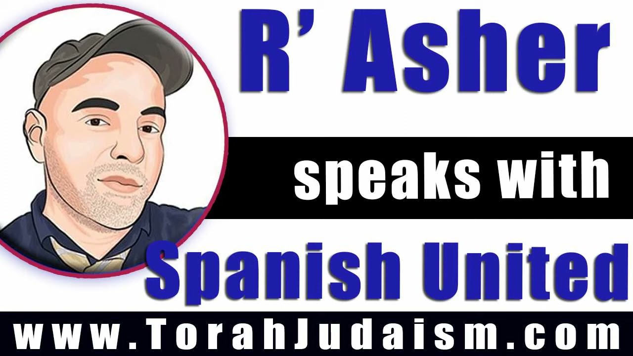 R’ Asher speaks with Spanish United