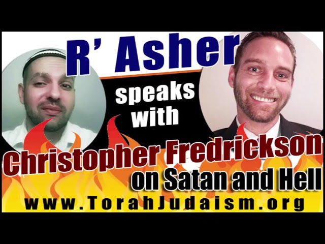 R’ Asher speaks with Christopher Fredrickson