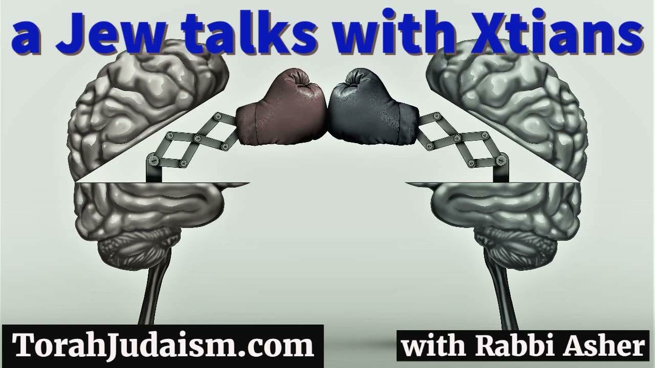 a Jew talks with Xtians