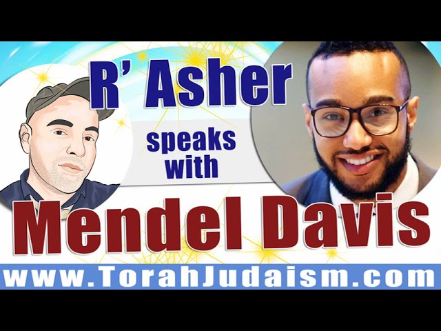 R’ Asher speaks with Mendel Davis