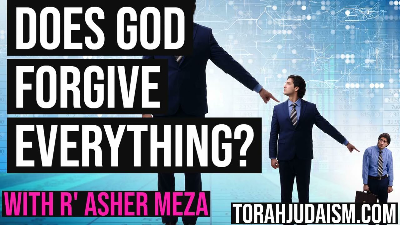 Does God forgive everthing