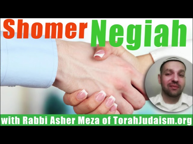Shaking hands in Judaism