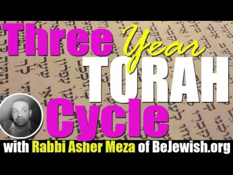 Three year Torah cycle