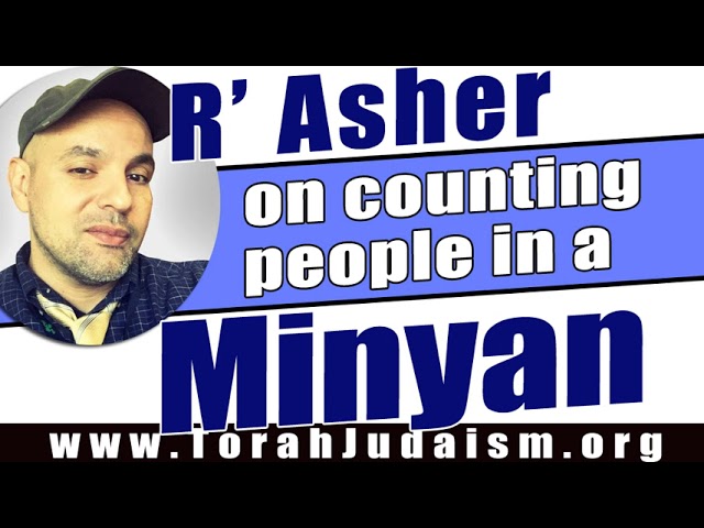 Counting Jews for a Minyan