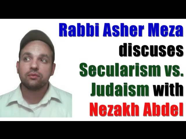 Rabbi Asher Meza debates Atheism