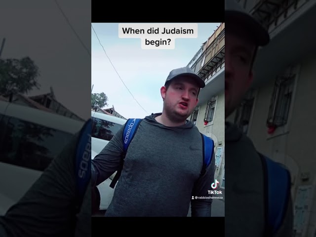 When did Judaism begin 3