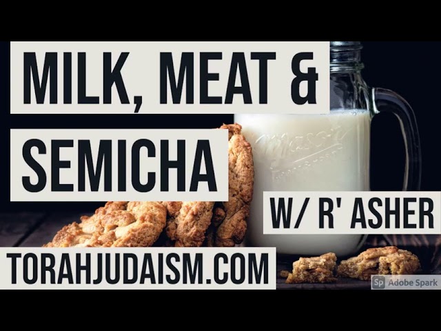 Milk, Meat & Semicha