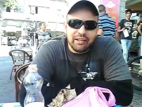 R’  Asher on Ben Yehuda St.  Jerusalem
