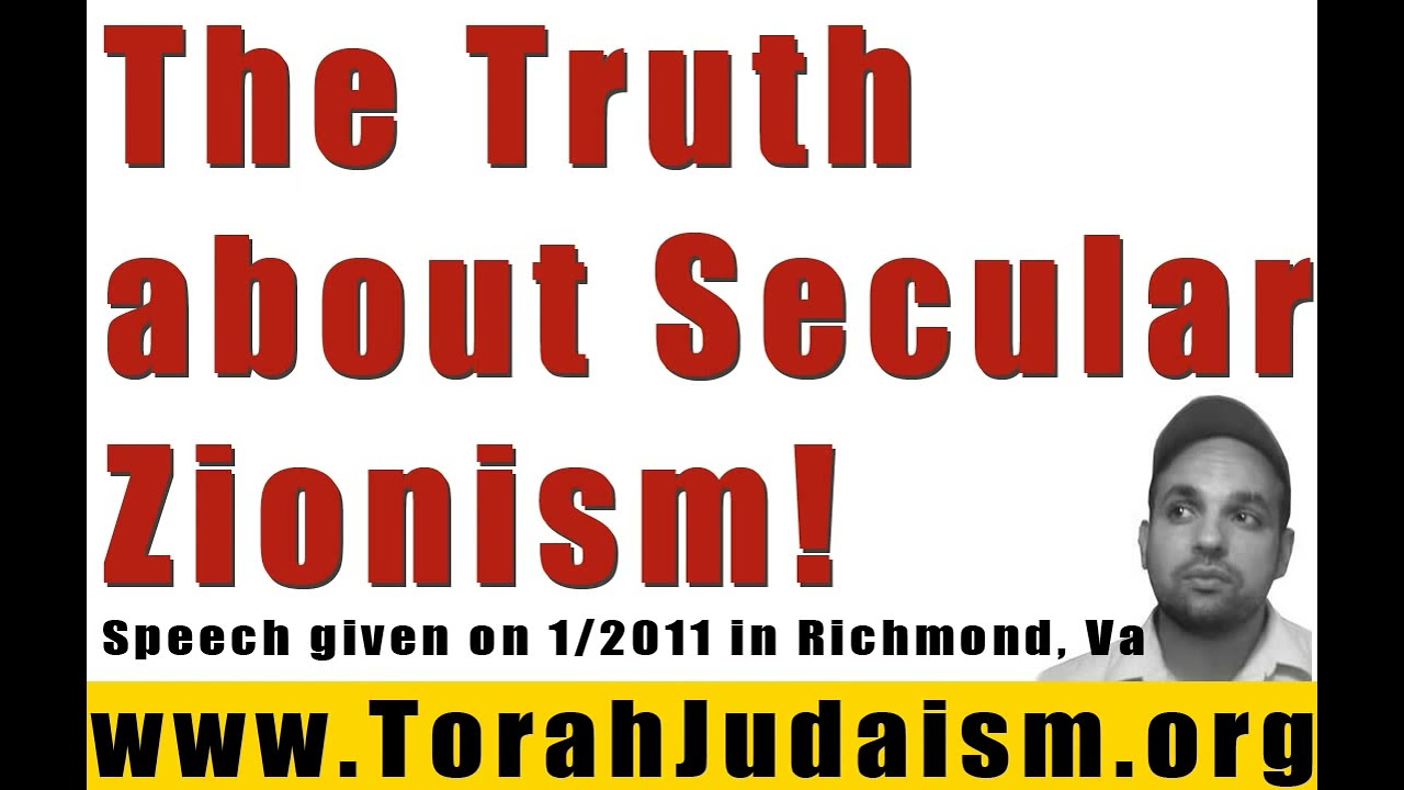 Truth about Secular Zionism
