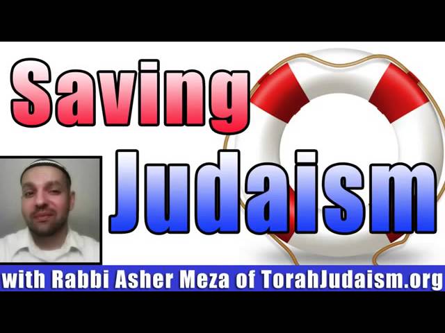 Saving current day Judaism
