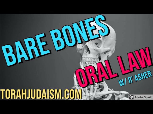 BARE BONES ORAL LAW