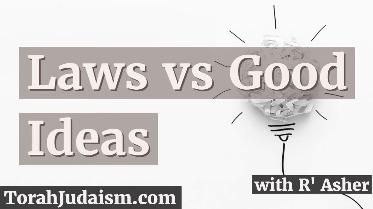 Laws vs Good Ideas
