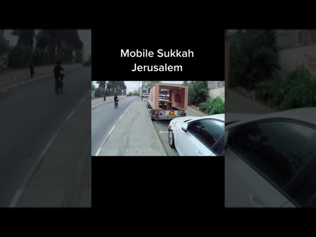 Mobile Sukkah, Jerusalem