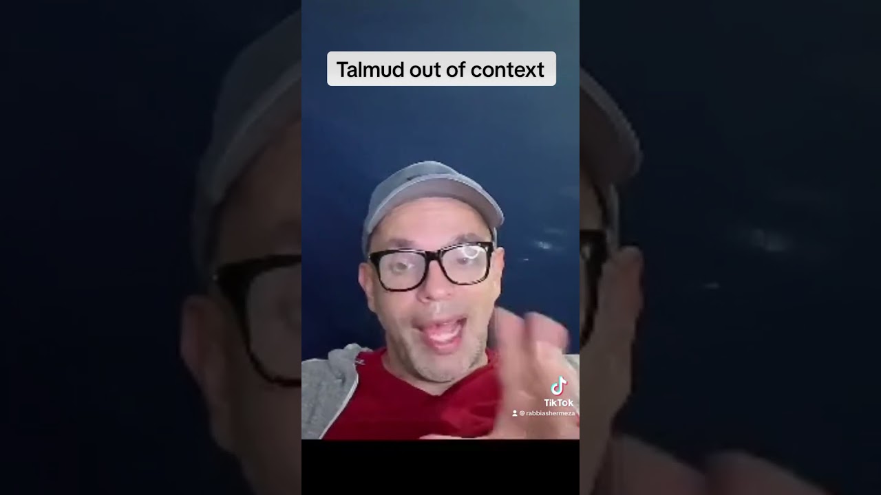 Talmud out of context
