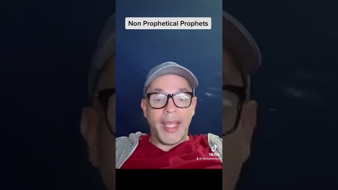 Non-Prophetical Prophets