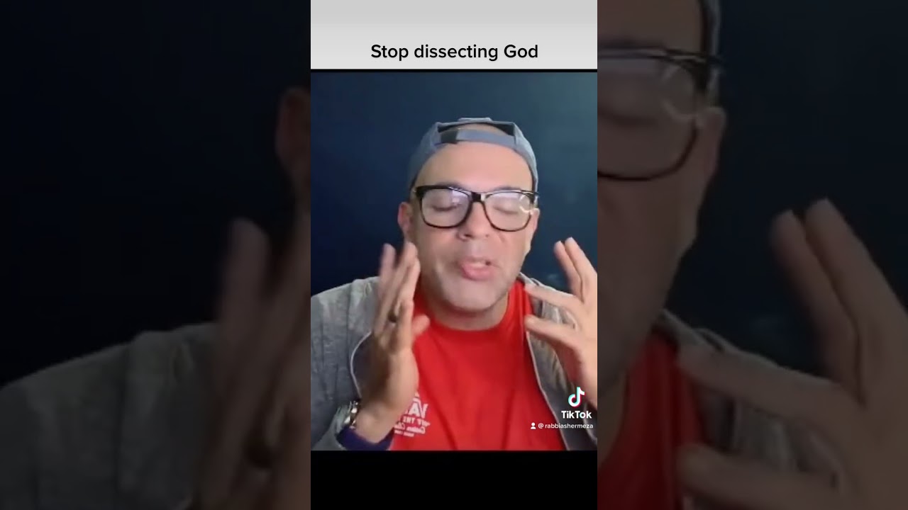 Stop dissecting God!