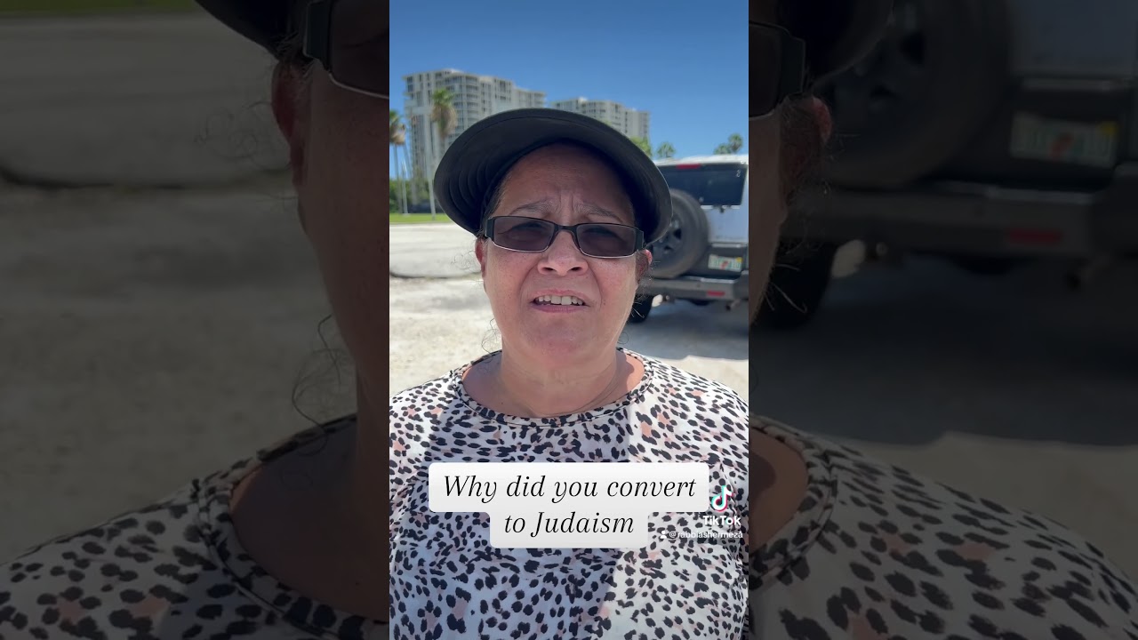 Why did you convert to Judaism?