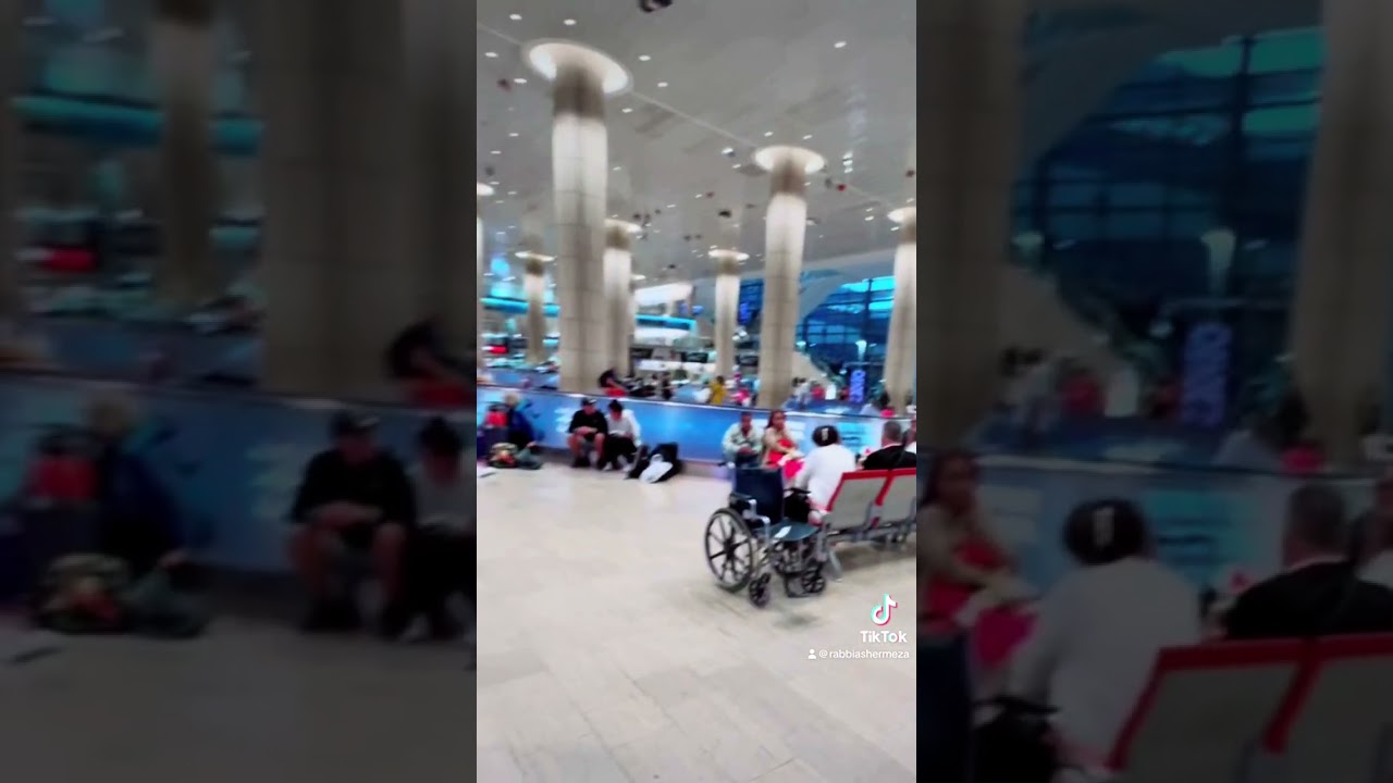 Ben Gurion airport during war