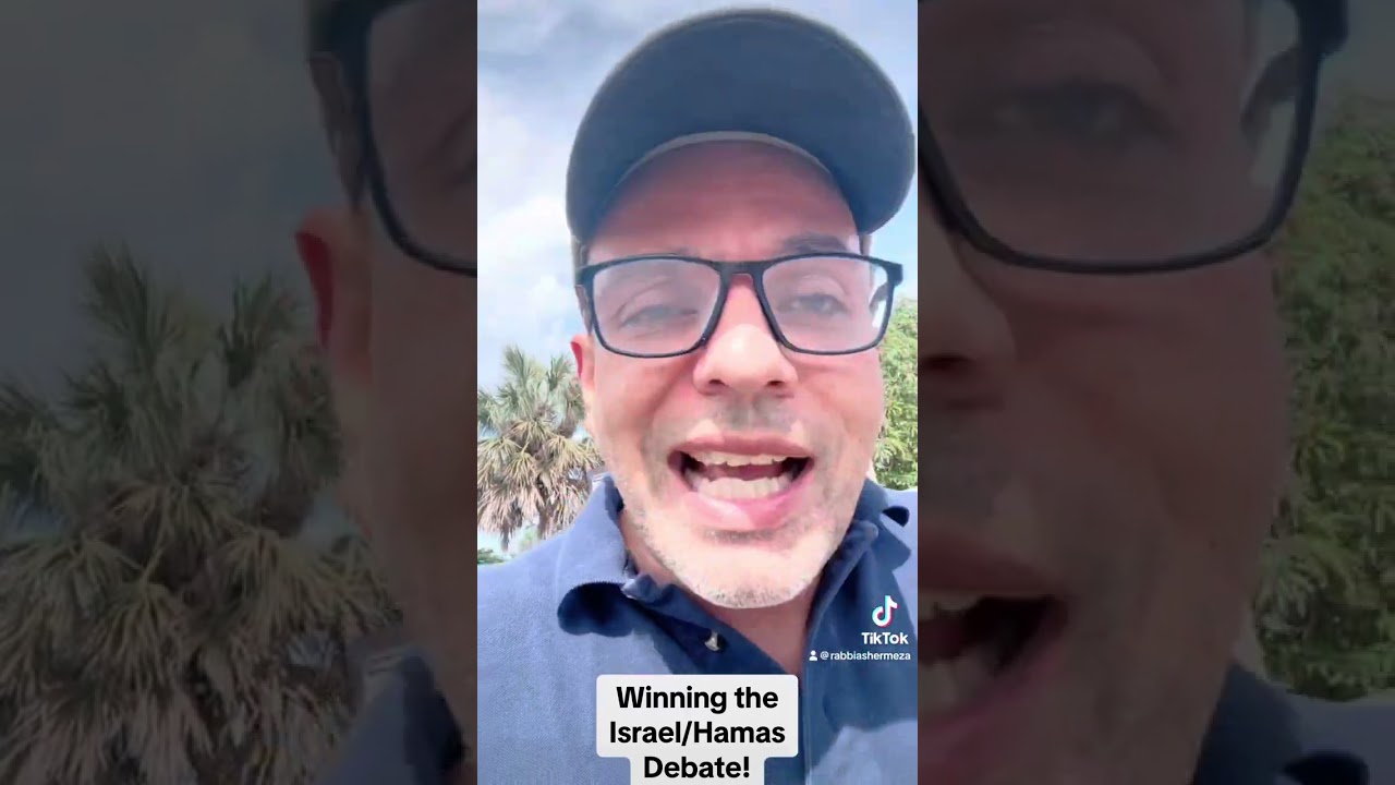 Winning Israel/Hamas debate