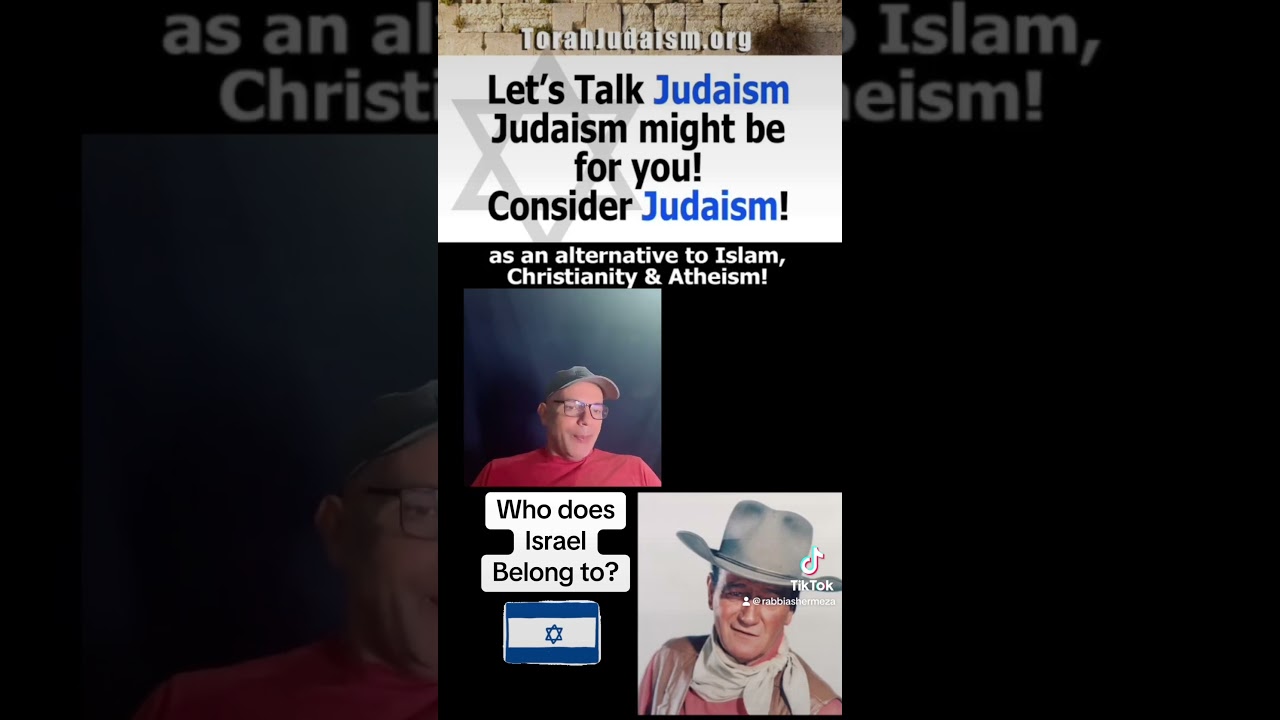Who does Israel belong to?
