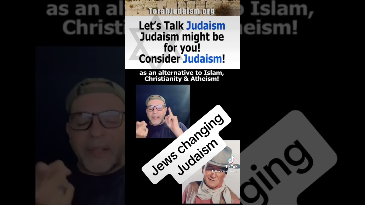 Jews changing Judaism