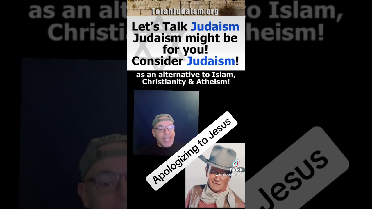 Apologizing to Jesus