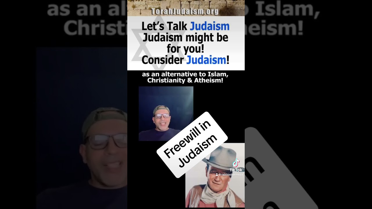 Freewill in Judaism