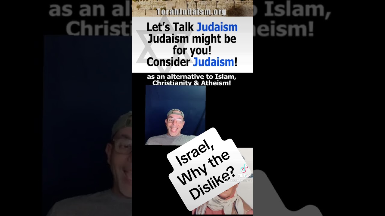 Israel, why the dislike