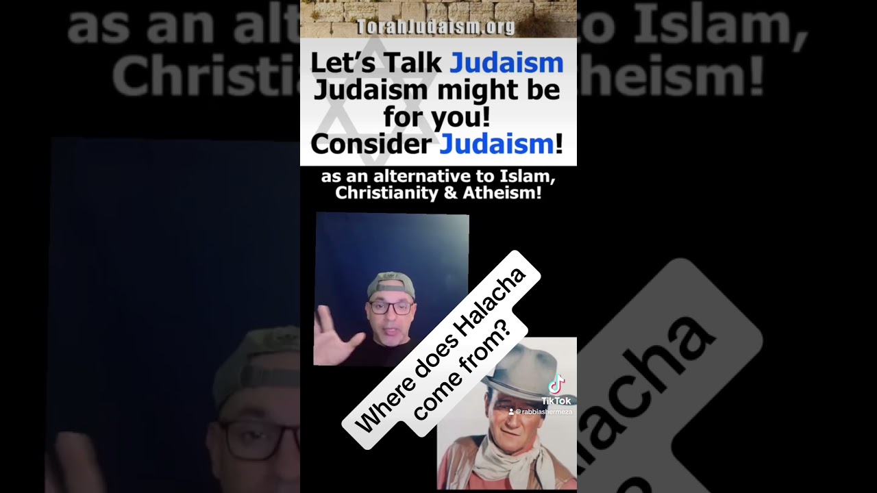 Where does Halacha come from?