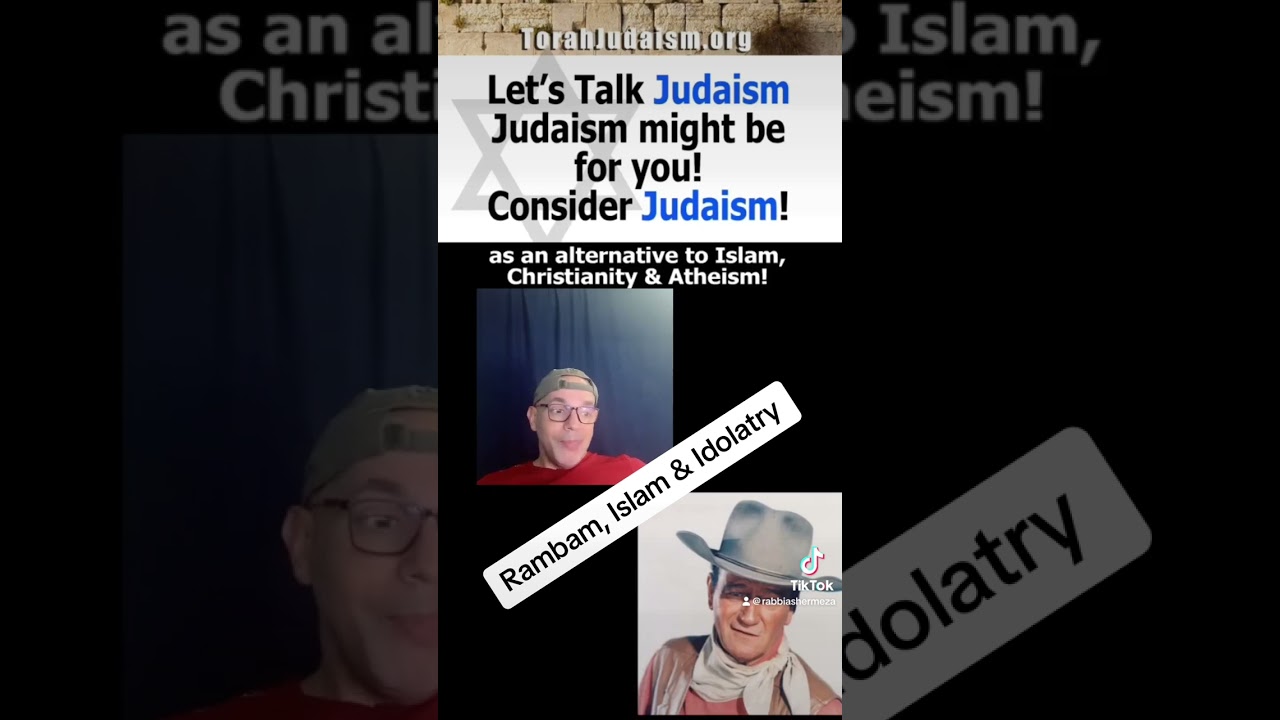 Rambam, Islam & Idolatry