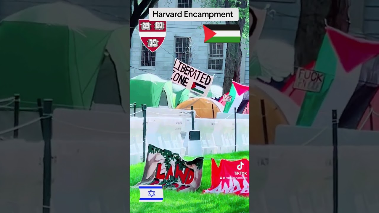 Harvard Palestinian encampment