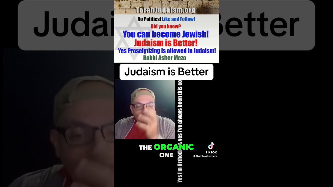 Judaism is better