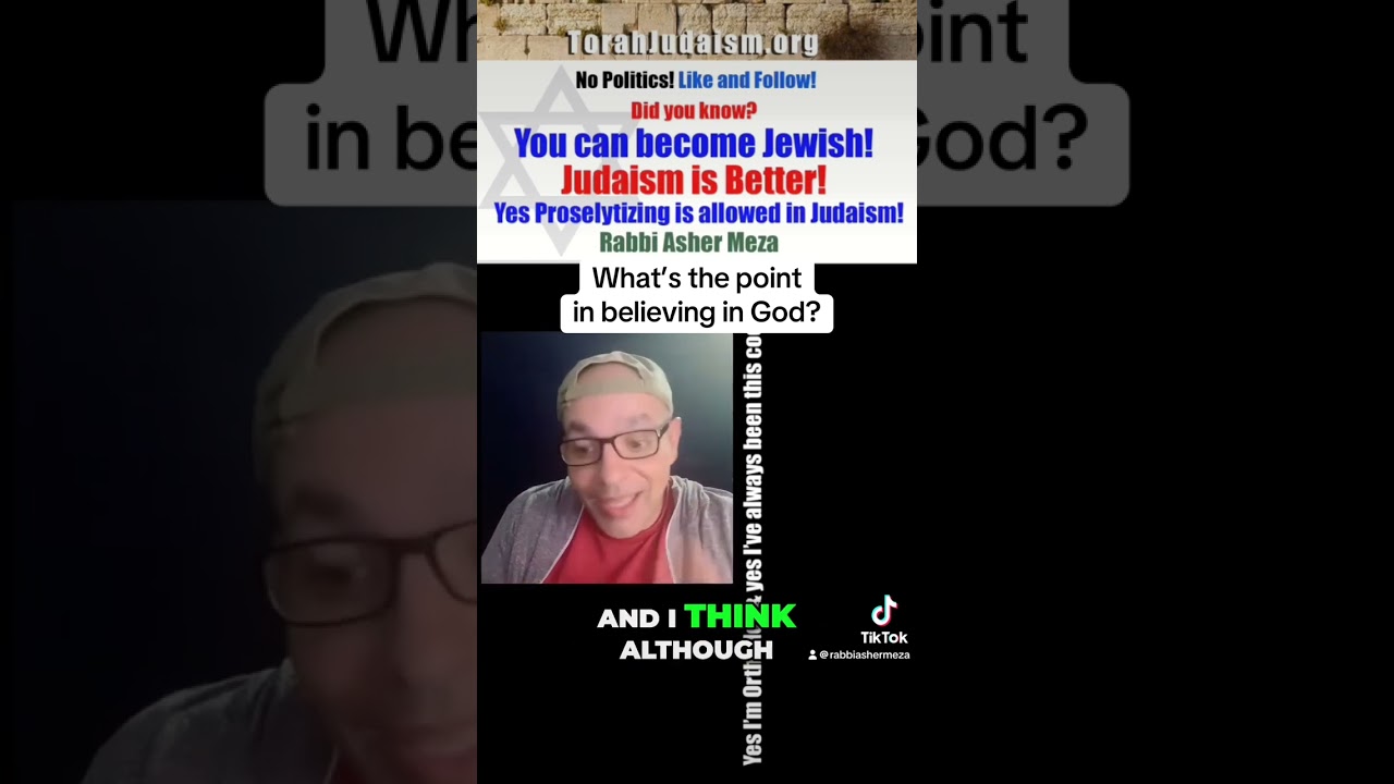 What’s the point in believing in God