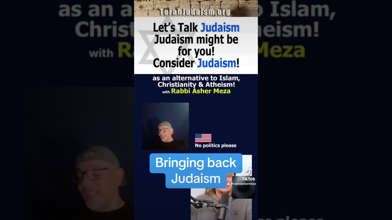 Bringing back Judaism